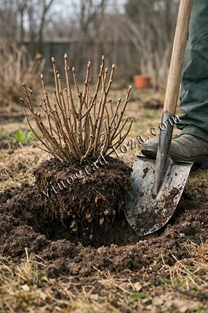 Пересадка волотистої гортензії на нове місце